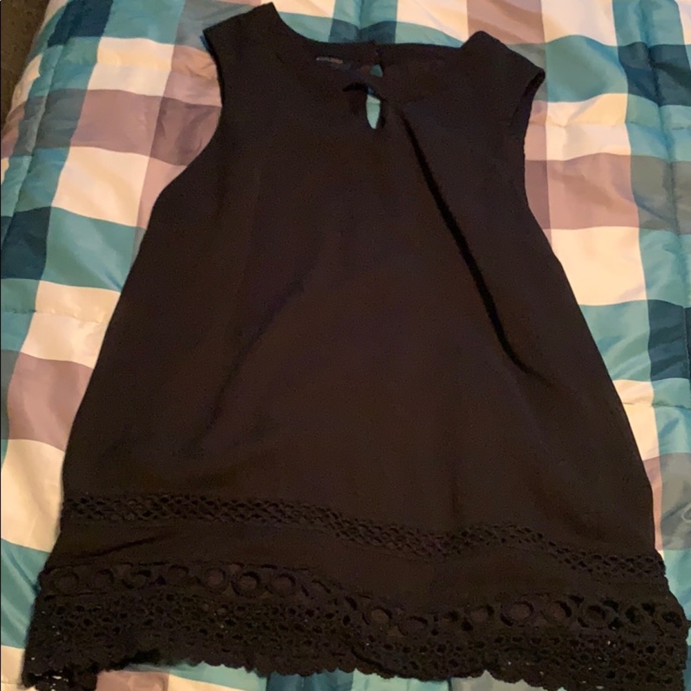 Black dressy tank
